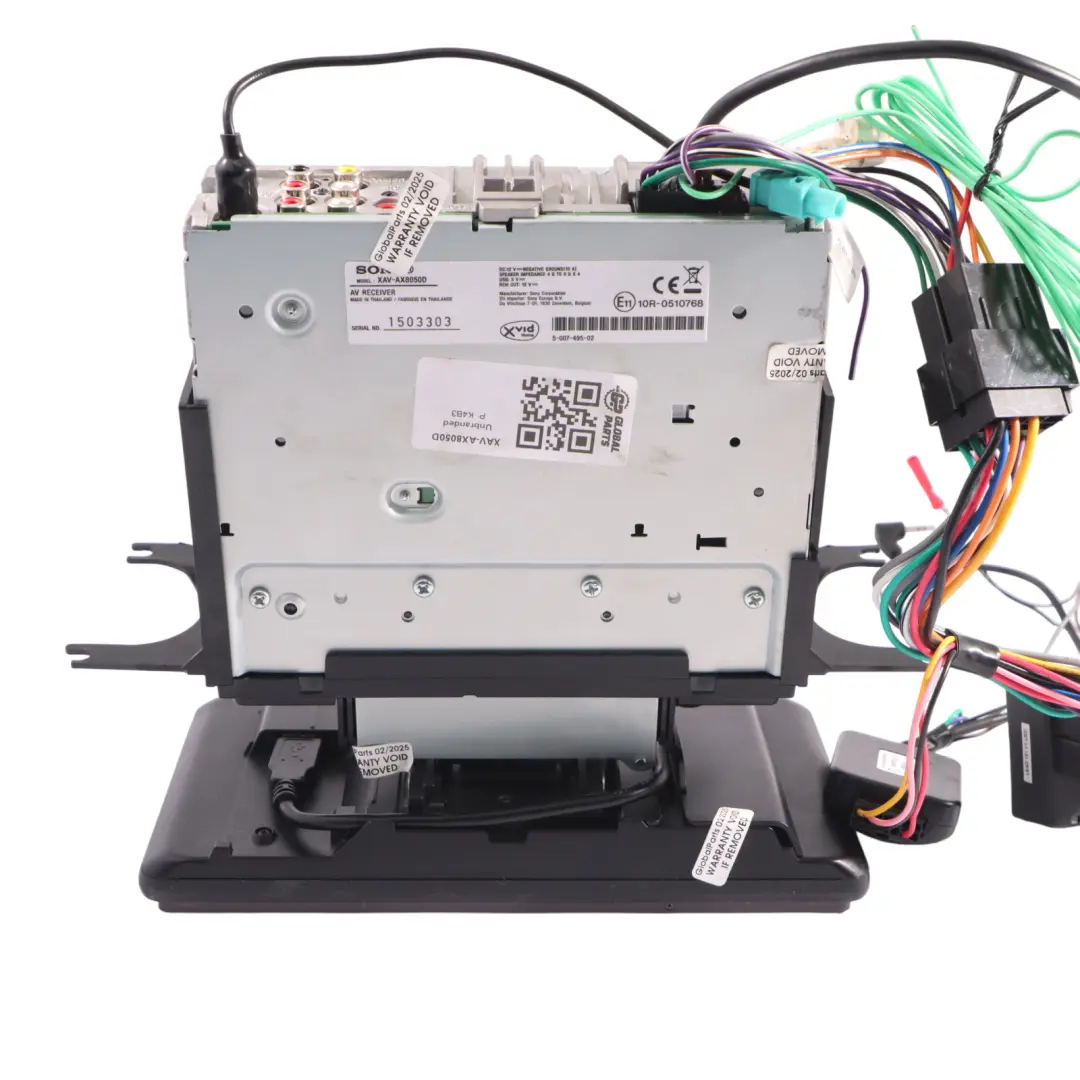 Genuine Sony Android CarPlay Stereo Audio Player Head Unit  - SKU XAV-AX8050D - Part number XAV-AX8050D
