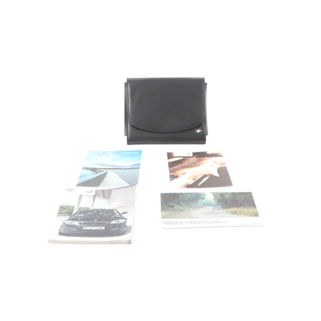 BMW E81 E87 LCI Owner's Handbook Service Booklet Pouch Case Wallet - SKU 0014885-4 - Part number 0014885