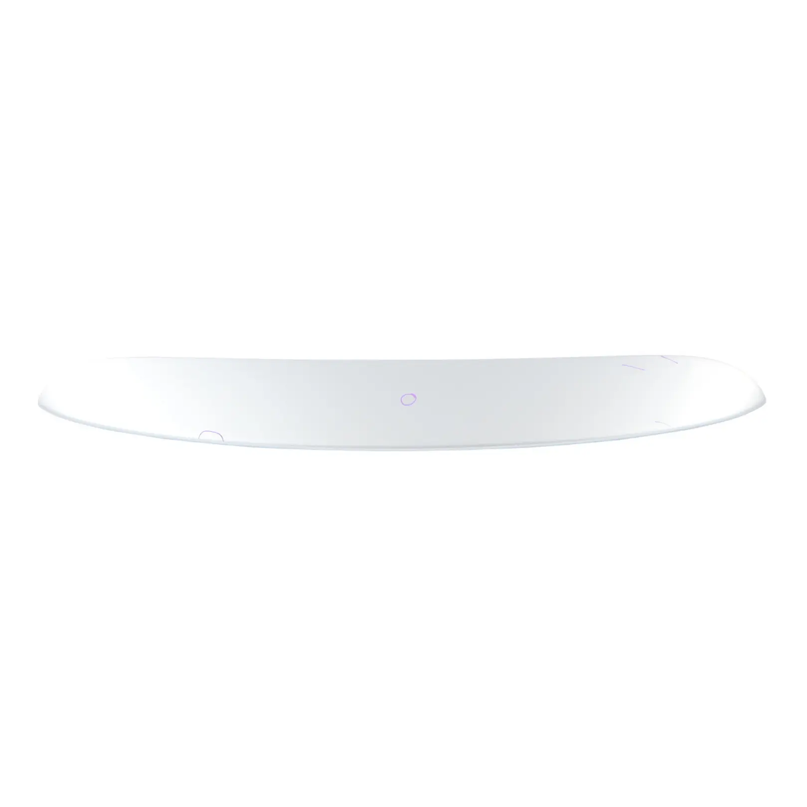 Mini Cooper One R50 Spoiler posteriore Coperchio baule Argento 7122799