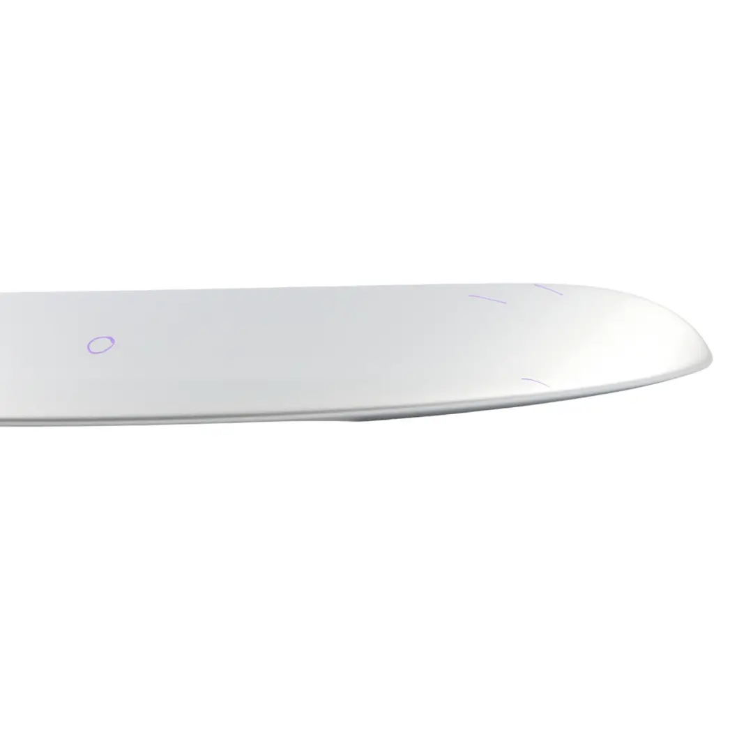 Mini Cooper One R50 Spoiler arrière Couvercle de coffre Argent - SKU 0031259-SIL - Numéro de pièce 7122799