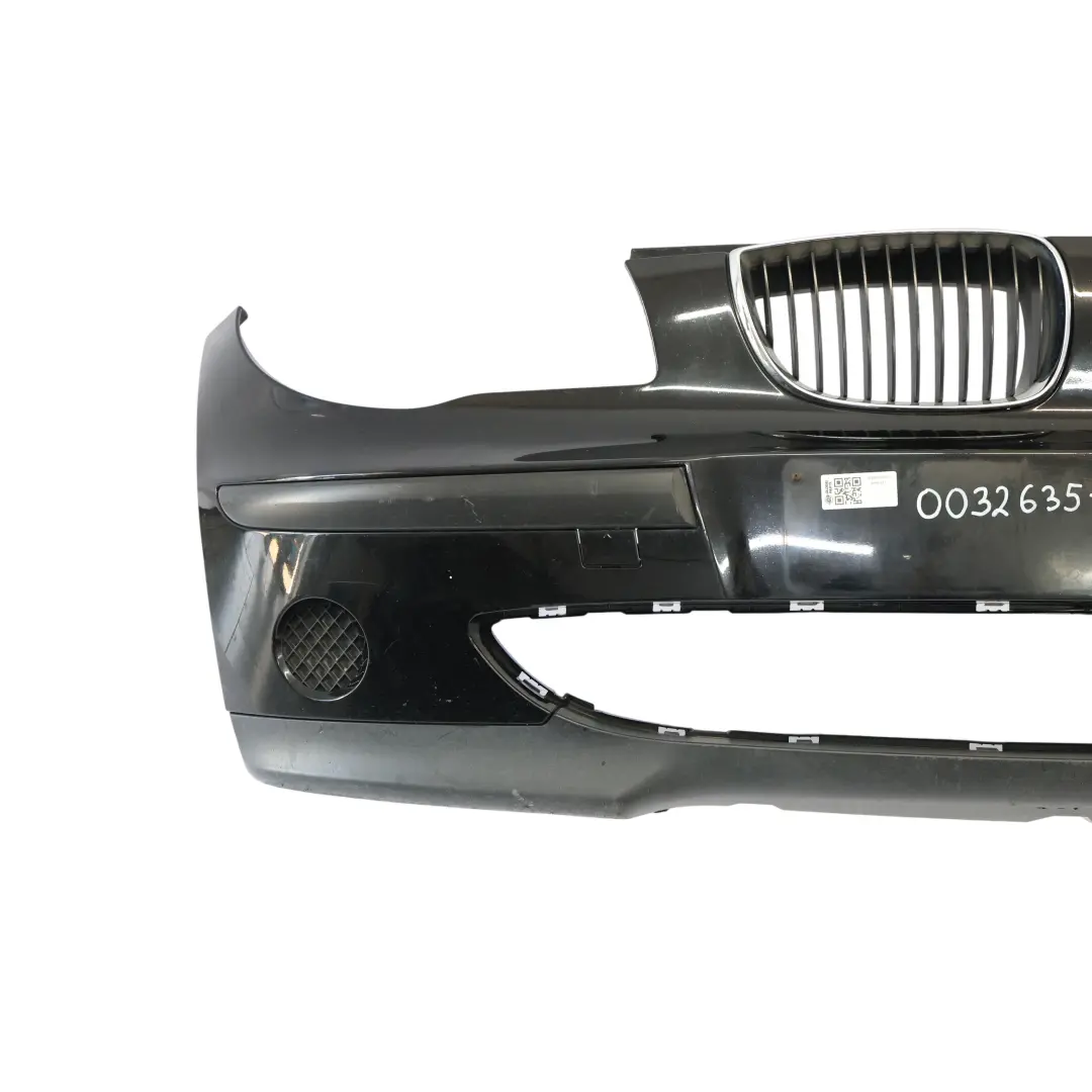 BMW E87 Zderzak Przedni Przód Schwarz II - 668 - SKU 0032635-SCH - Numer Części 0032635