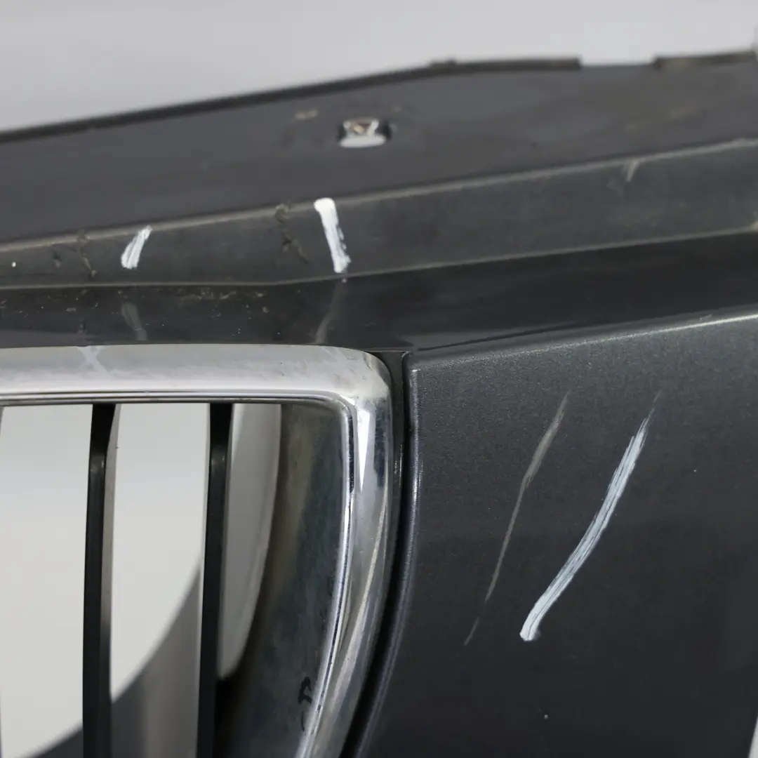 BMW E87 Complete Front Bumper Trim Panel Sparkling Graphite Metallic - A22 - SKU 0032635-SG2 - Part number 0032635