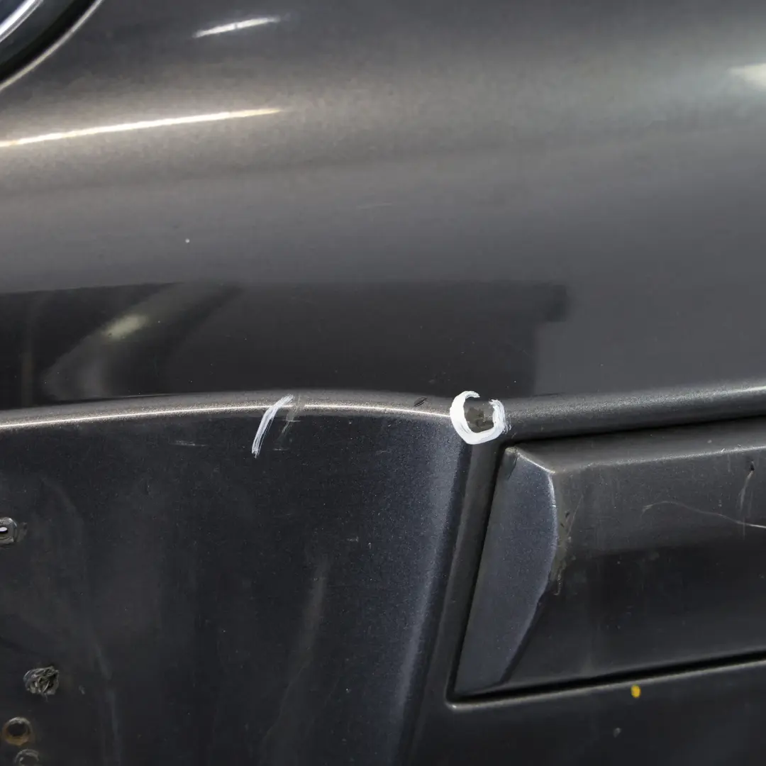 BMW E87 Complete Front Bumper Trim Panel Sparkling Graphite Metallic - A22 - SKU 0032635-SG2 - Part number 0032635