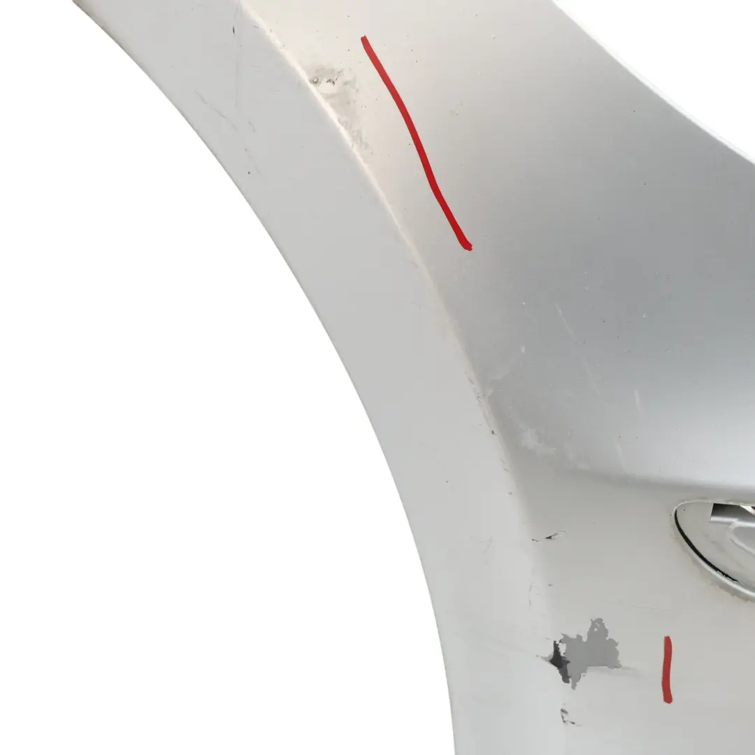 Complete Front Bumper Titansilber Silber Silver Metallic - 354 to BMW E87 with Part number 0032635 BMW E87 Complete Front Bumper Titansilber Silber Silver Metallic - 354 - SKU 0032635-TS - Part number 0032635