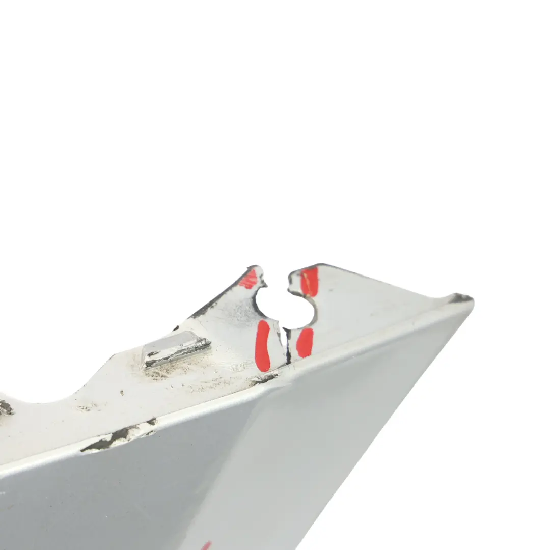 Complete Front Bumper Titansilber Silber Silver Metallic - 354 to BMW E87 with Part number 0032635 BMW E87 Complete Front Bumper Titansilber Silber Silver Metallic - 354 - SKU 0032635-TS - Part number 0032635