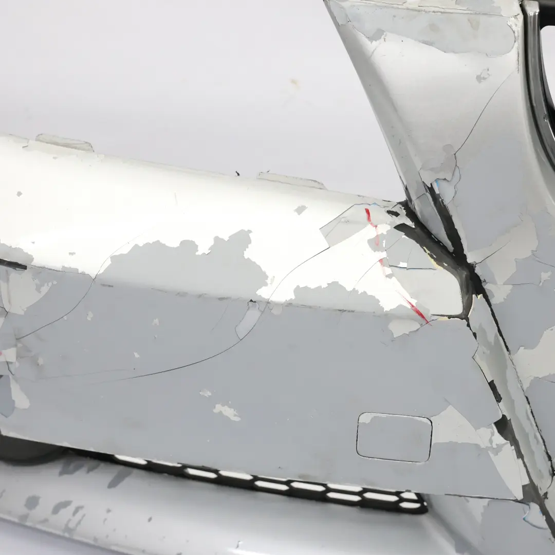 Complete Front Bumper Trim Panel Titansilber Silver 354 to BMW E90 E91 M Sport with Part number 0033536 BMW E90 E91 M Sport Complete Front Bumper Trim Panel Titansilber Silver 354 - SKU 0033536-TS - Part number 0033536