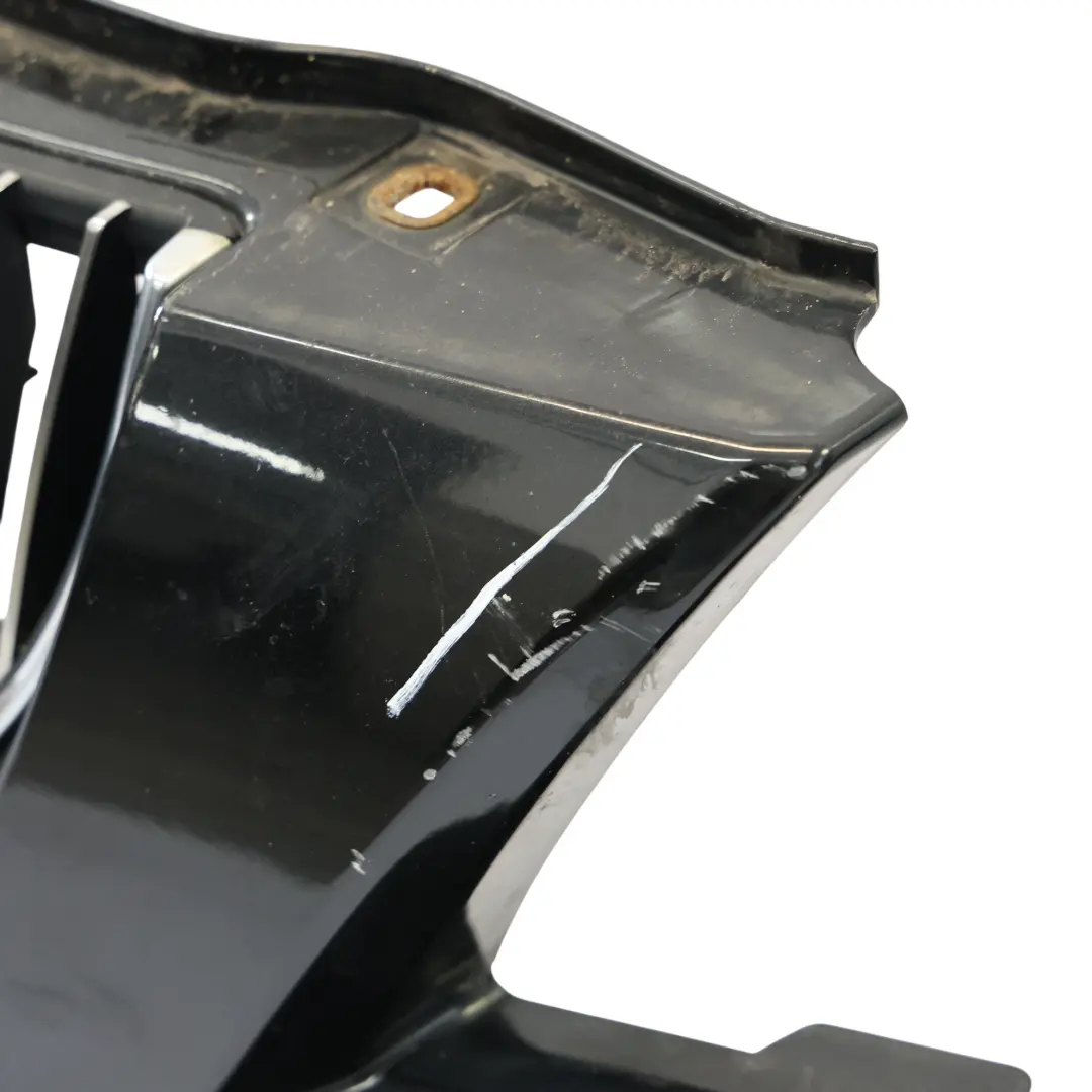 BMW E90 E91 Front Bumper M Sport Trim Panel Complete Black Sapphire - 475 - SKU 0033539-BS - Part number 0033539