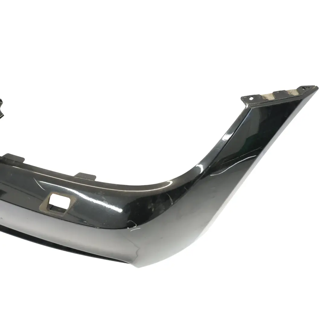 BMW E90 E91 Front Bumper M Sport Trim Panel Complete Black Sapphire - 475 - SKU 0033539-BS - Part number 0033539