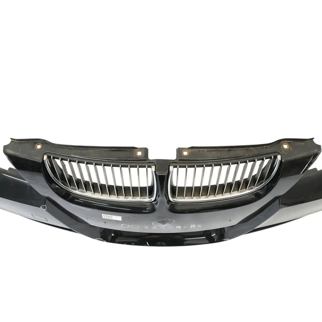 BMW E90 E91 Front Bumper M Sport Trim Panel Complete Black Sapphire - 475 - SKU 0033539-BS - Part number 0033539