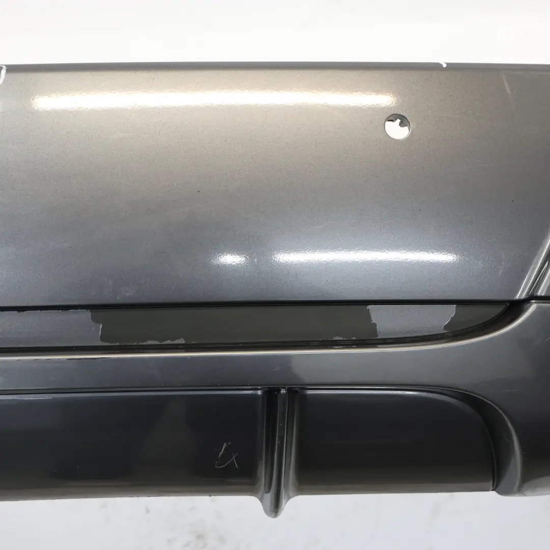BMW E90 M Sport Rear Bumper PDC Sparkling Graphite Metallic - A22 - SKU 0033541-SG1 - Part number 0033541