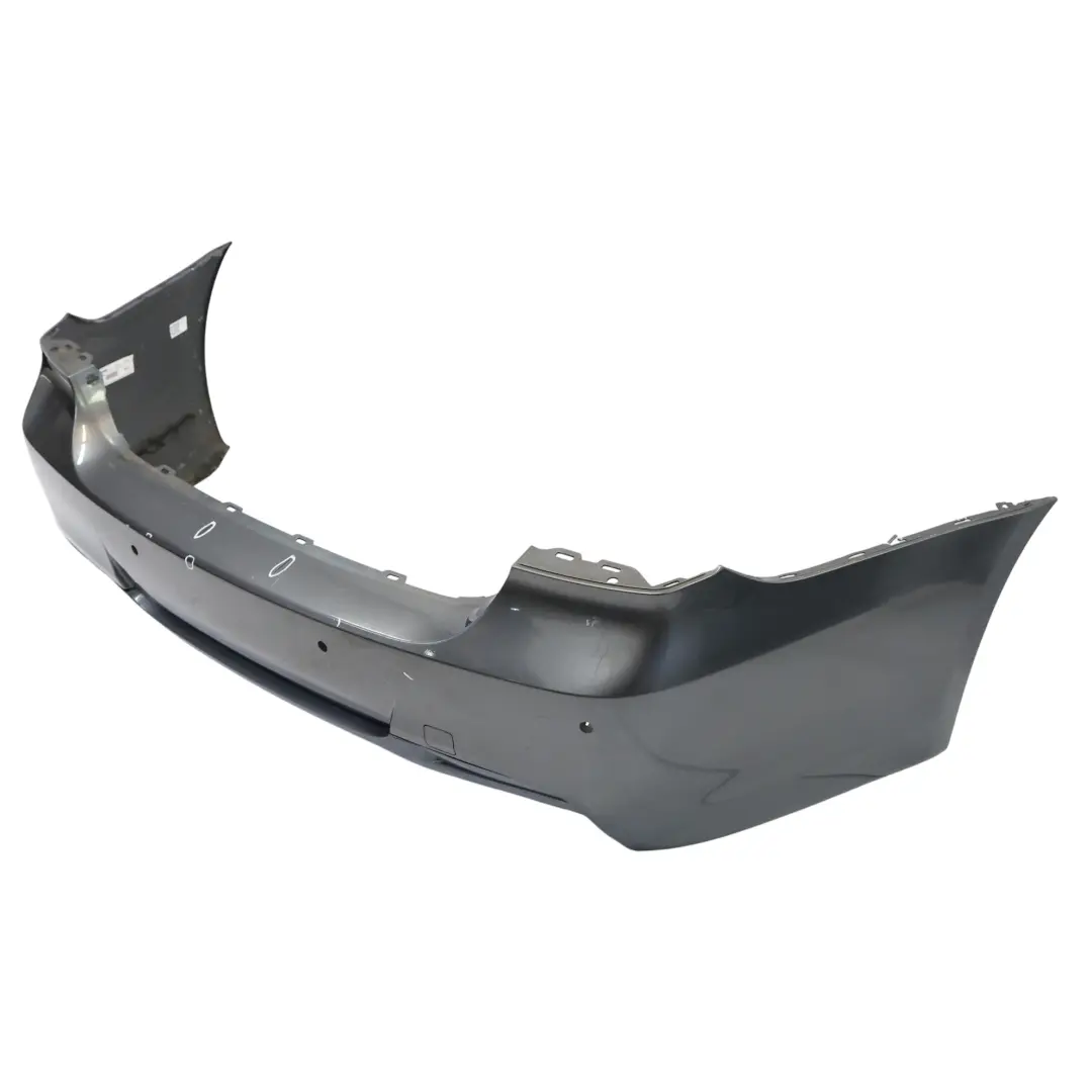 Bumper PDC Sparkling Graphite Metallic - A22 to BMW E90 M Sport Rear with Part number 0033541 BMW E90 M Sport Rear Bumper PDC Sparkling Graphite Metallic - A22 - SKU 0033541-SG1 - Part number 0033541