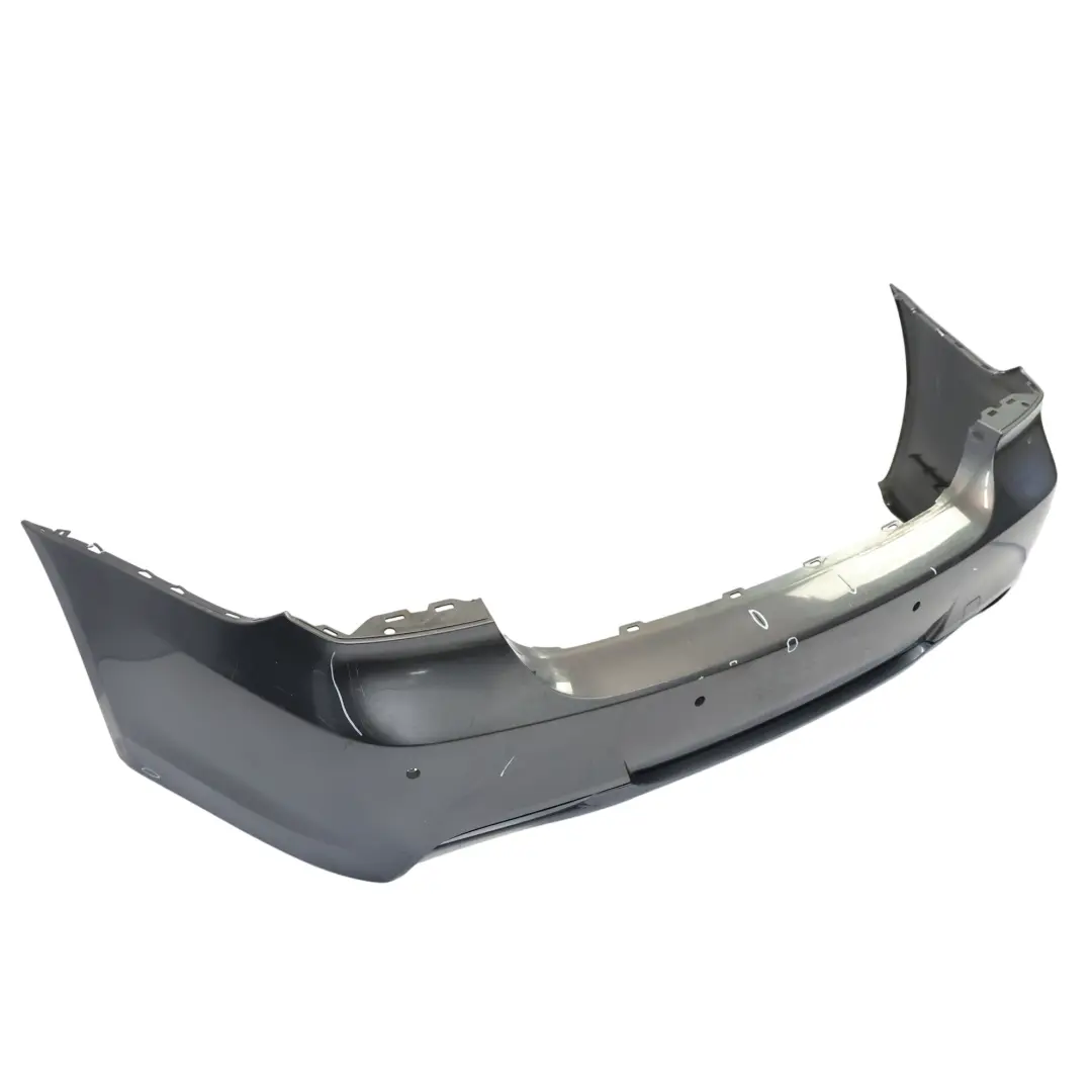 Bumper PDC Sparkling Graphite Metallic - A22 to BMW E90 M Sport Rear with Part number 0033541 BMW E90 M Sport Rear Bumper PDC Sparkling Graphite Metallic - A22 - SKU 0033541-SG1 - Part number 0033541