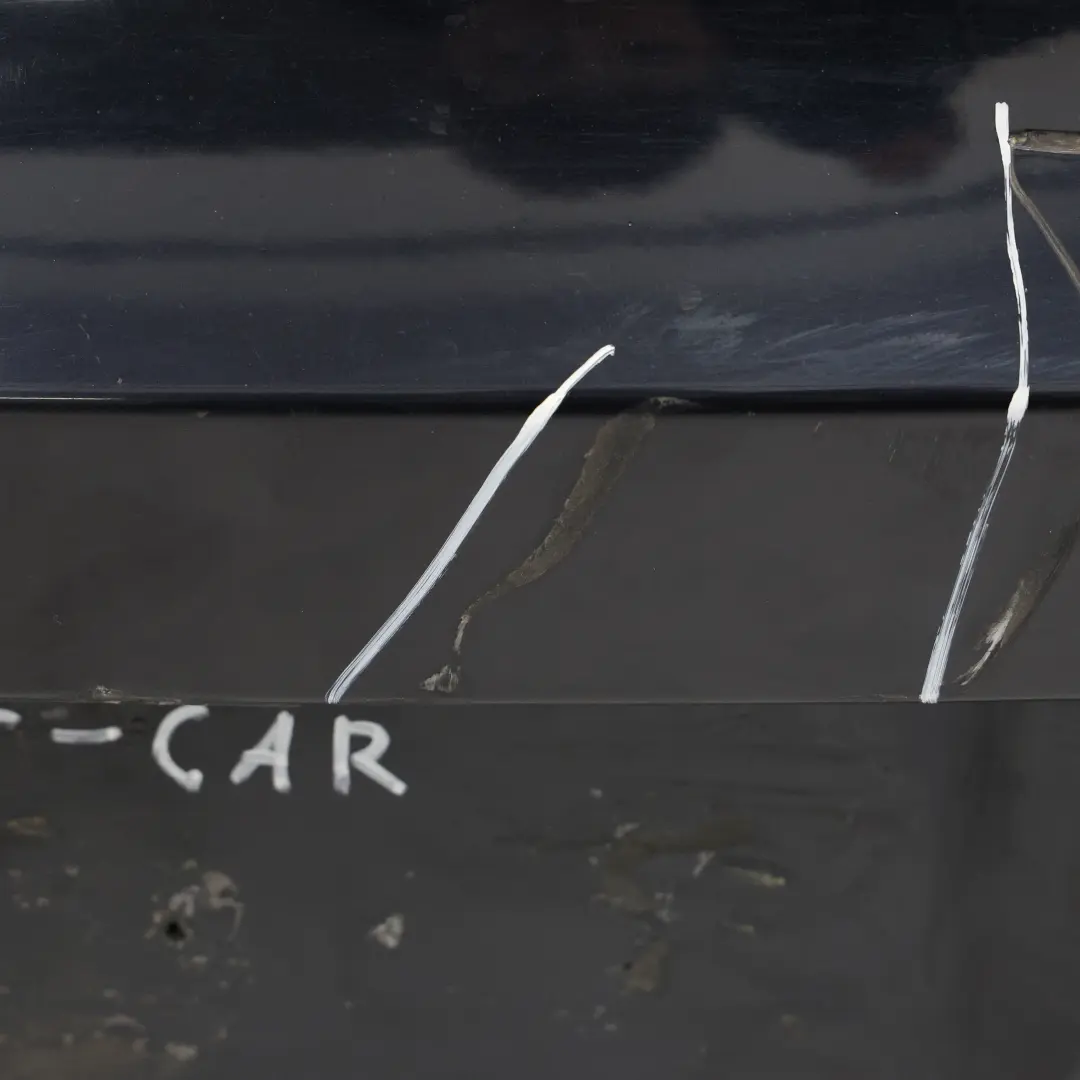 BMW Z4 E85 Rear Bumper Trim Panel Covering Beam Carbon Black Metallic - 461 - SKU 0034437-CAR - Part number 0034437
