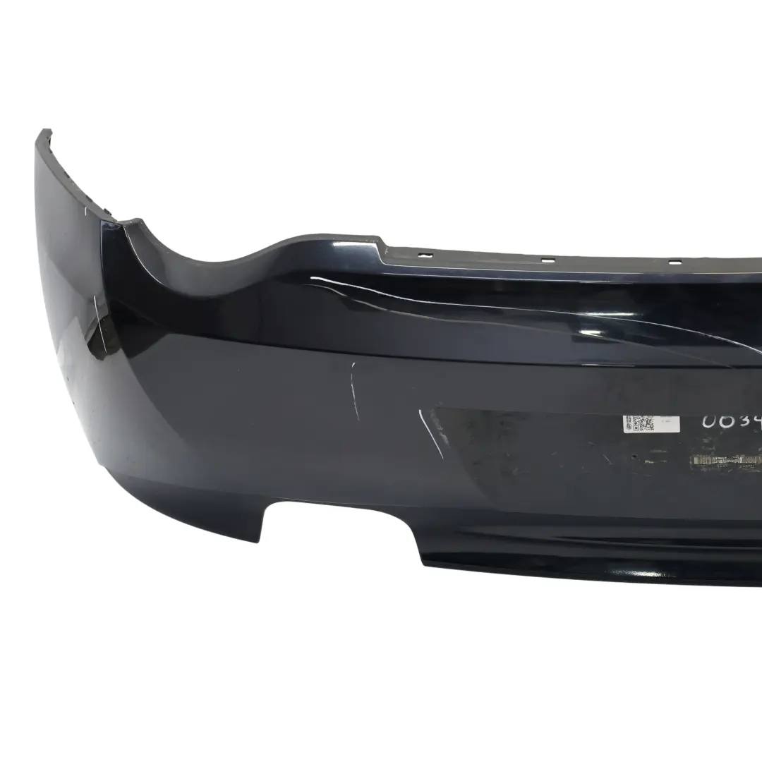 Bumper Trim Panel Covering Beam Carbon Black Metallic - 461 to BMW Z4 E85 Rear with Part number 0034437 BMW Z4 E85 Rear Bumper Trim Panel Covering Beam Carbon Black Metallic - 461 - SKU 0034437-CAR - Part number 0034437
