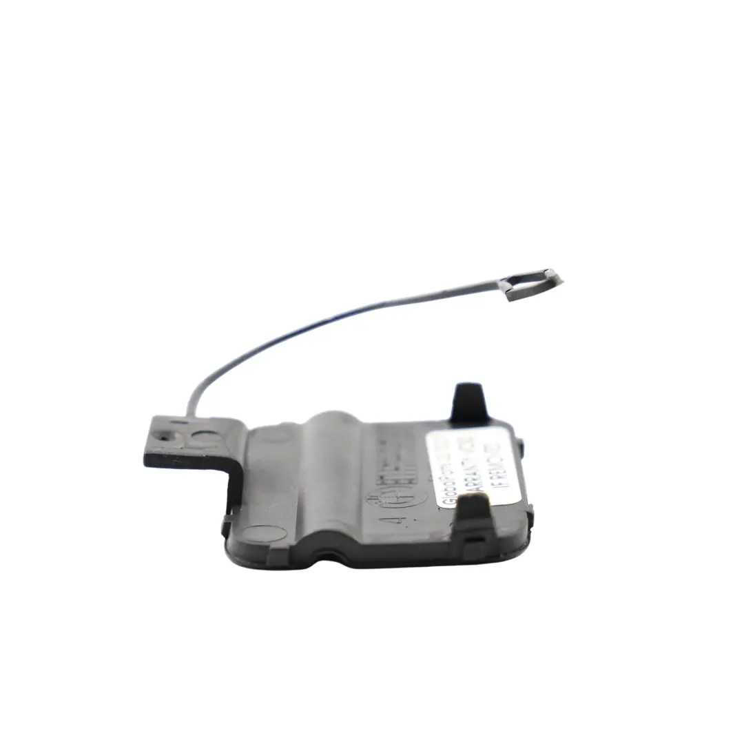 BMW E91 Hintere Stoßstange Klappe Abschleppöse Haken Schwarz Saphir 475 - SKU 0034446-BS - Teilenummer 0034446