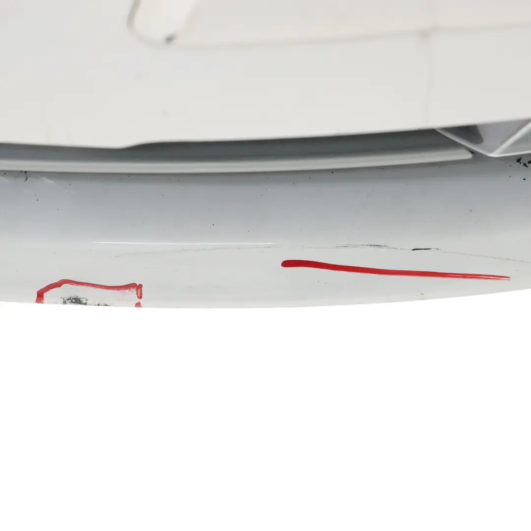 Complete Front Bumper Trim PDC Alpinweiss White 3 - 300 to BMW E81 E87 LCI with Part number 0035909 BMW E81 E87 LCI Complete Front Bumper Trim PDC Alpinweiss White 3 - 300 - SKU 0035909-AW - Part number 0035909