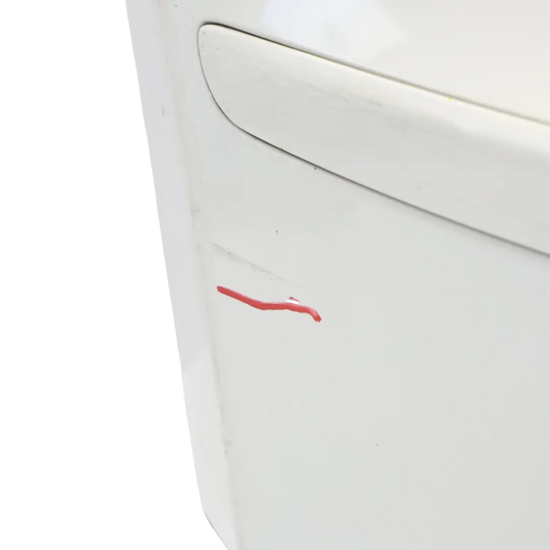 Complete Front Bumper Trim PDC Alpinweiss White 3 - 300 to BMW E81 E87 LCI with Part number 0035909 BMW E81 E87 LCI Complete Front Bumper Trim PDC Alpinweiss White 3 - 300 - SKU 0035909-AW - Part number 0035909