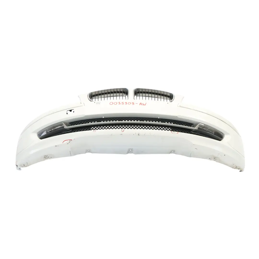 BMW E81 E87 LCI Complete Front Bumper Trim PDC Alpinweiss White 3 - 300 - SKU 0035909-AW - Part number 0035909