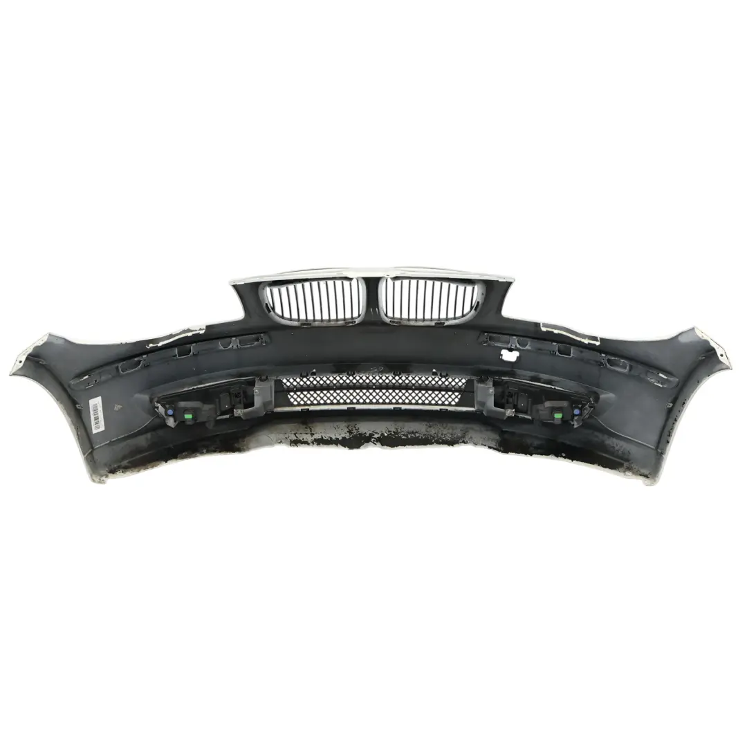 BMW E81 E87 LCI Complete Front Bumper Trim PDC Alpinweiss White 3 - 300 - SKU 0035909-AW - Part number 0035909