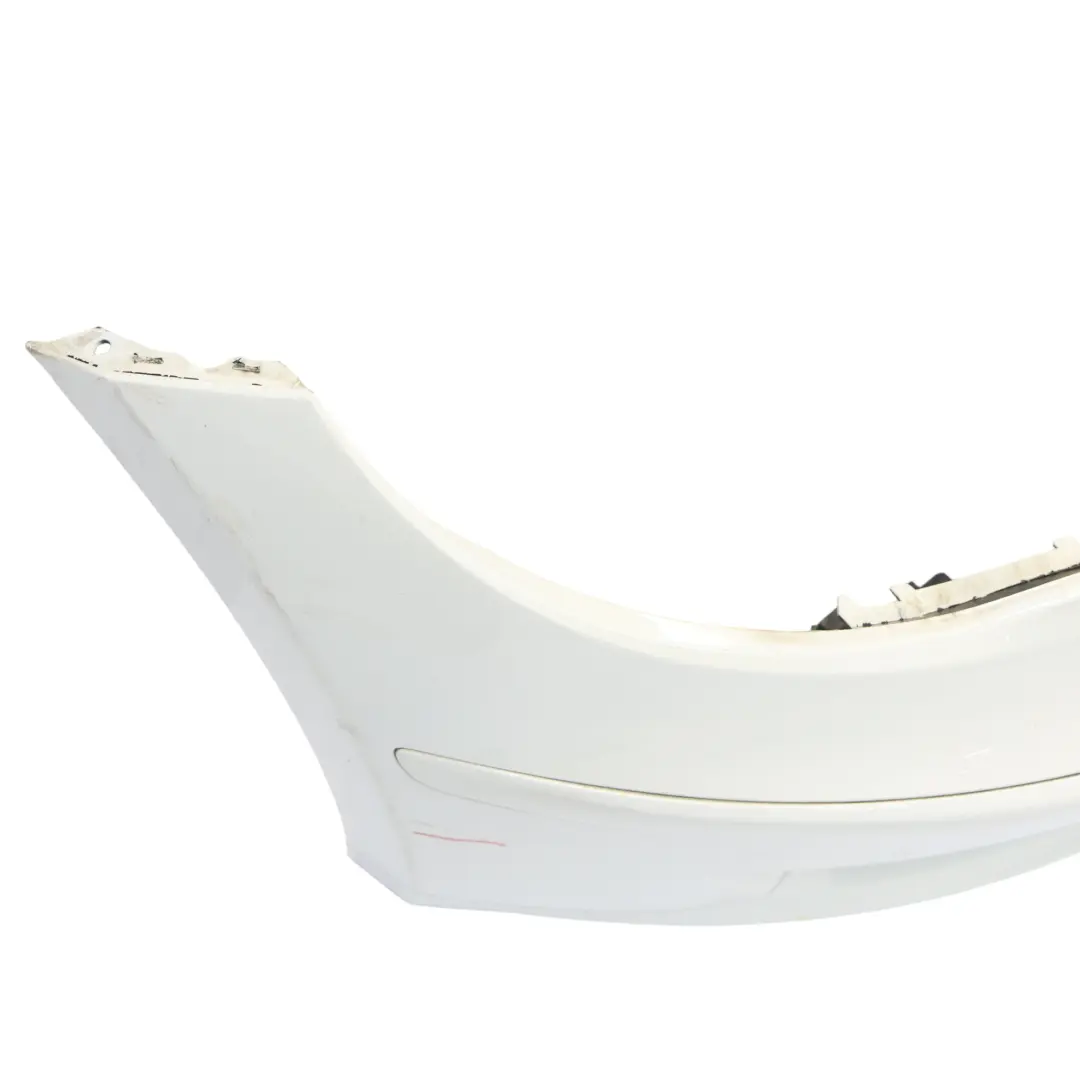 Complete Front Bumper Trim PDC Alpinweiss White 3 - 300 to BMW E81 E87 LCI with Part number 0035909 BMW E81 E87 LCI Complete Front Bumper Trim PDC Alpinweiss White 3 - 300 - SKU 0035909-AW - Part number 0035909