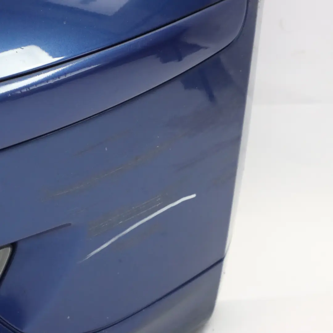 BMW E81 E87 LCI Complete Front Bumper Trim PDC Montegoblau Montego Blue - A51 - SKU 0035909-MTB1 - Part number 0035909