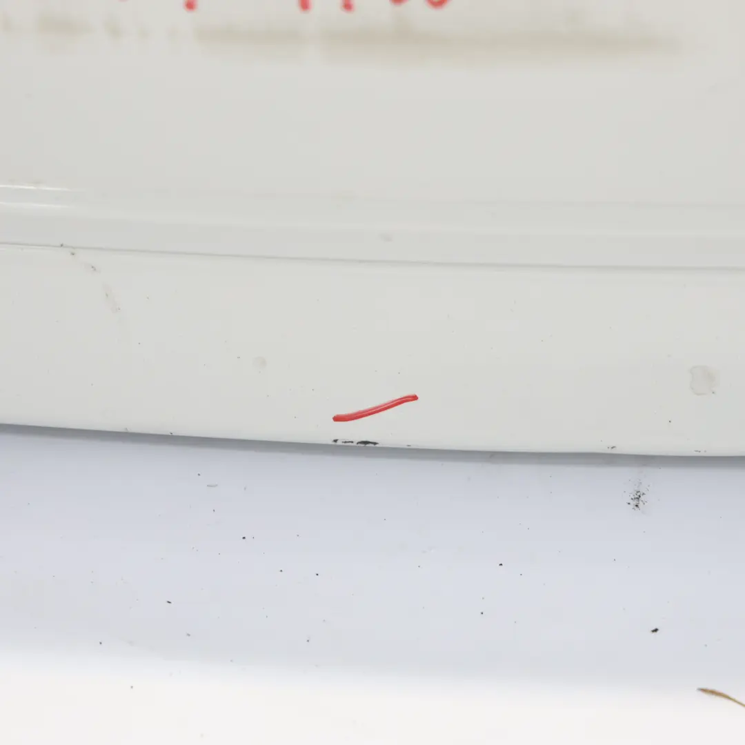 BMW E81 E87 LCI Rear Bumper Trim Panel Alpinweiss Alpine White - 300 - SKU 0035911-AW - Part number 0035911