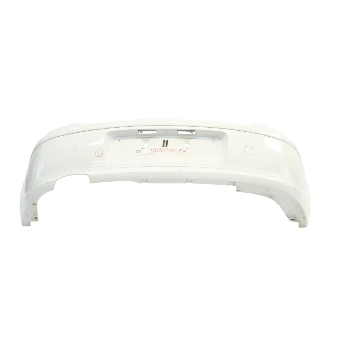 BMW E81 E87 LCI Rear Bumper Trim Panel Alpinweiss Alpine White - 300 - SKU 0035911-AW - Part number 0035911