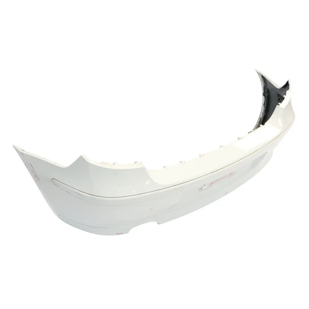 BMW E81 E87 LCI Rear Bumper Trim Panel Alpinweiss Alpine White - 300 - SKU 0035911-AW - Part number 0035911