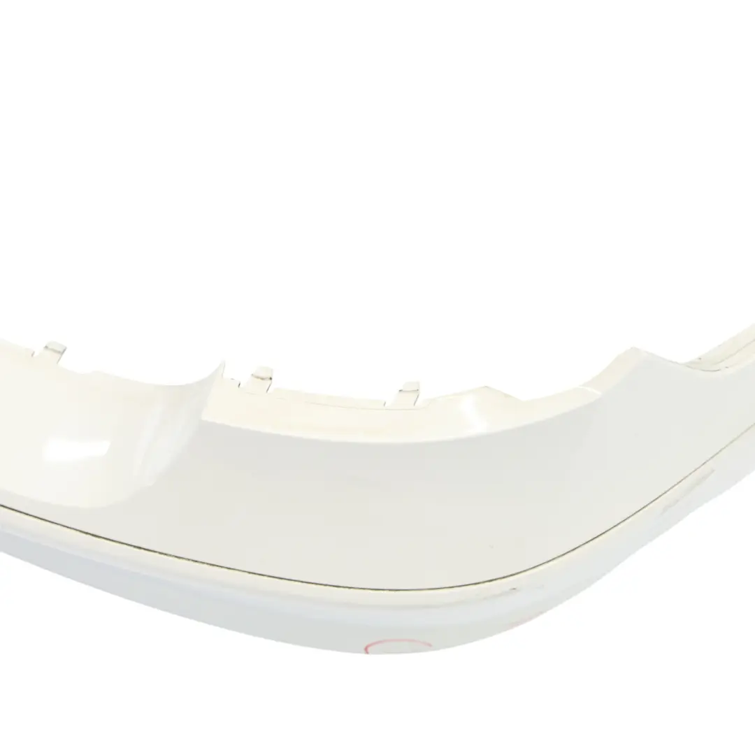 BMW E81 E87 LCI Rear Bumper Trim Panel Alpinweiss Alpine White - 300 - SKU 0035911-AW - Part number 0035911
