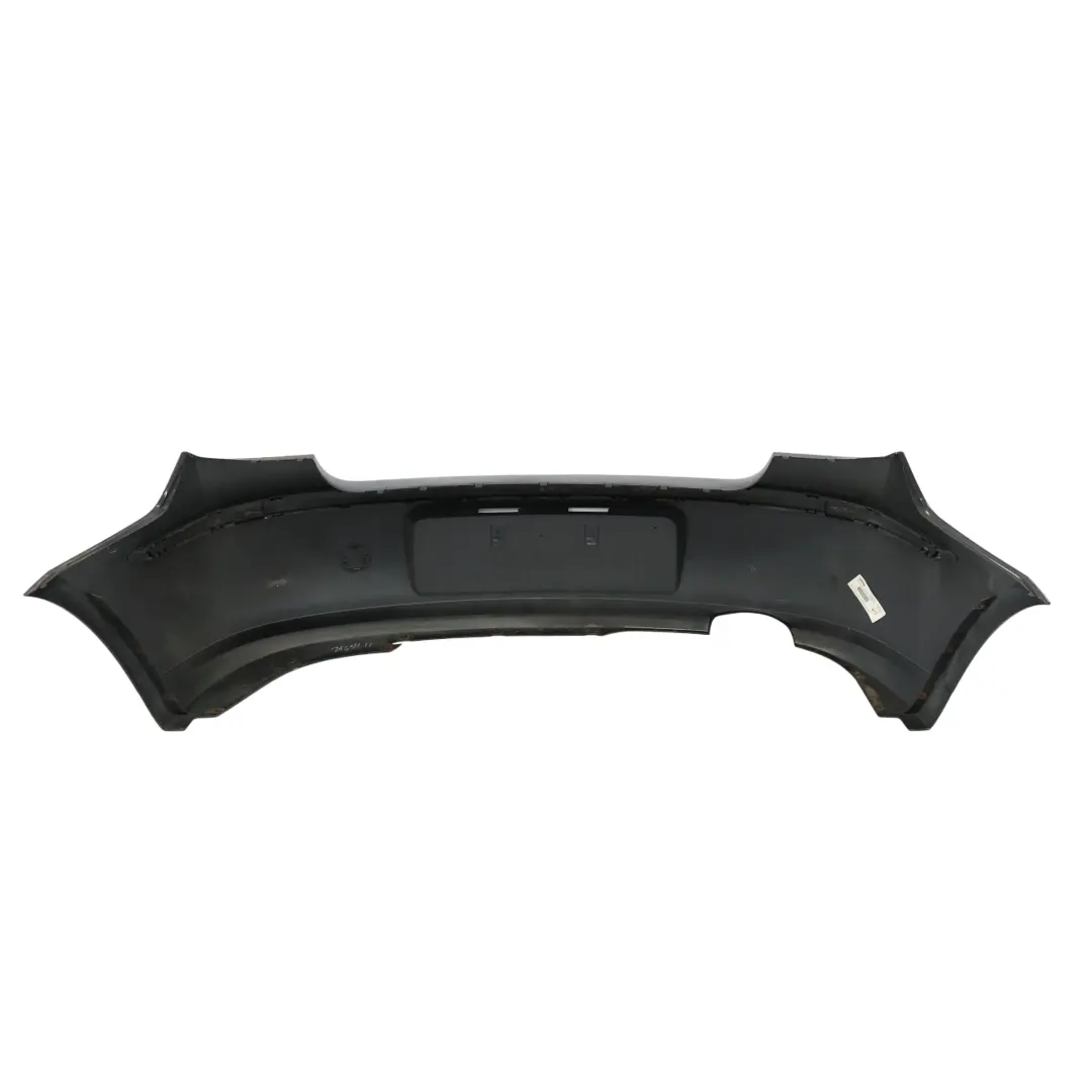 BMW E81 E87 LCI Rear Bumper Trim Panel Black Sapphire Metallic - 475 - SKU 0035911-BS - Part number 0035911