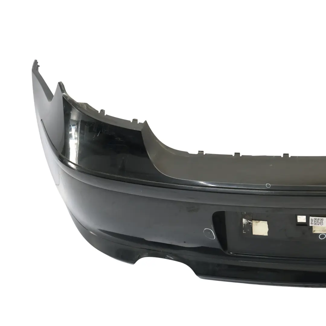 BMW E81 E87 LCI Rear Bumper Trim Panel Black Sapphire Metallic - 475 - SKU 0035911-BS - Part number 0035911