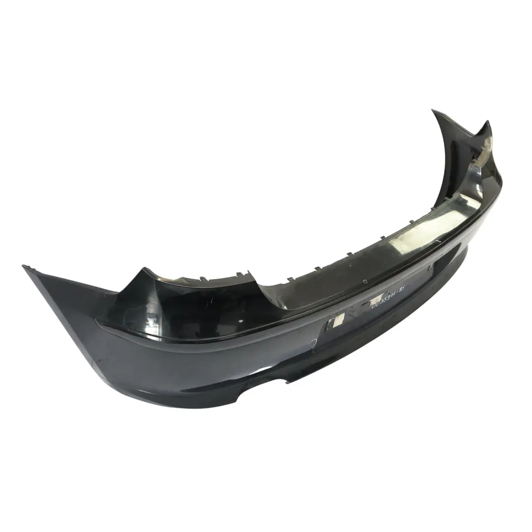 BMW E81 E87 LCI Rear Bumper Trim Panel Black Sapphire Metallic - 475 - SKU 0035911-BS - Part number 0035911