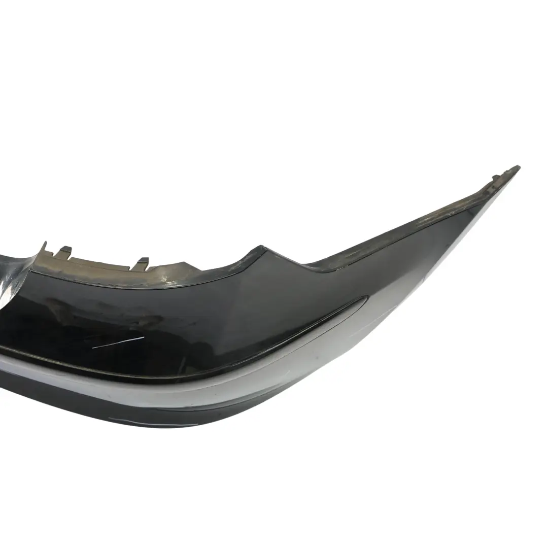 BMW E81 E87 LCI Rear Bumper Trim Panel Black Sapphire Metallic - 475 - SKU 0035911-BS - Part number 0035911