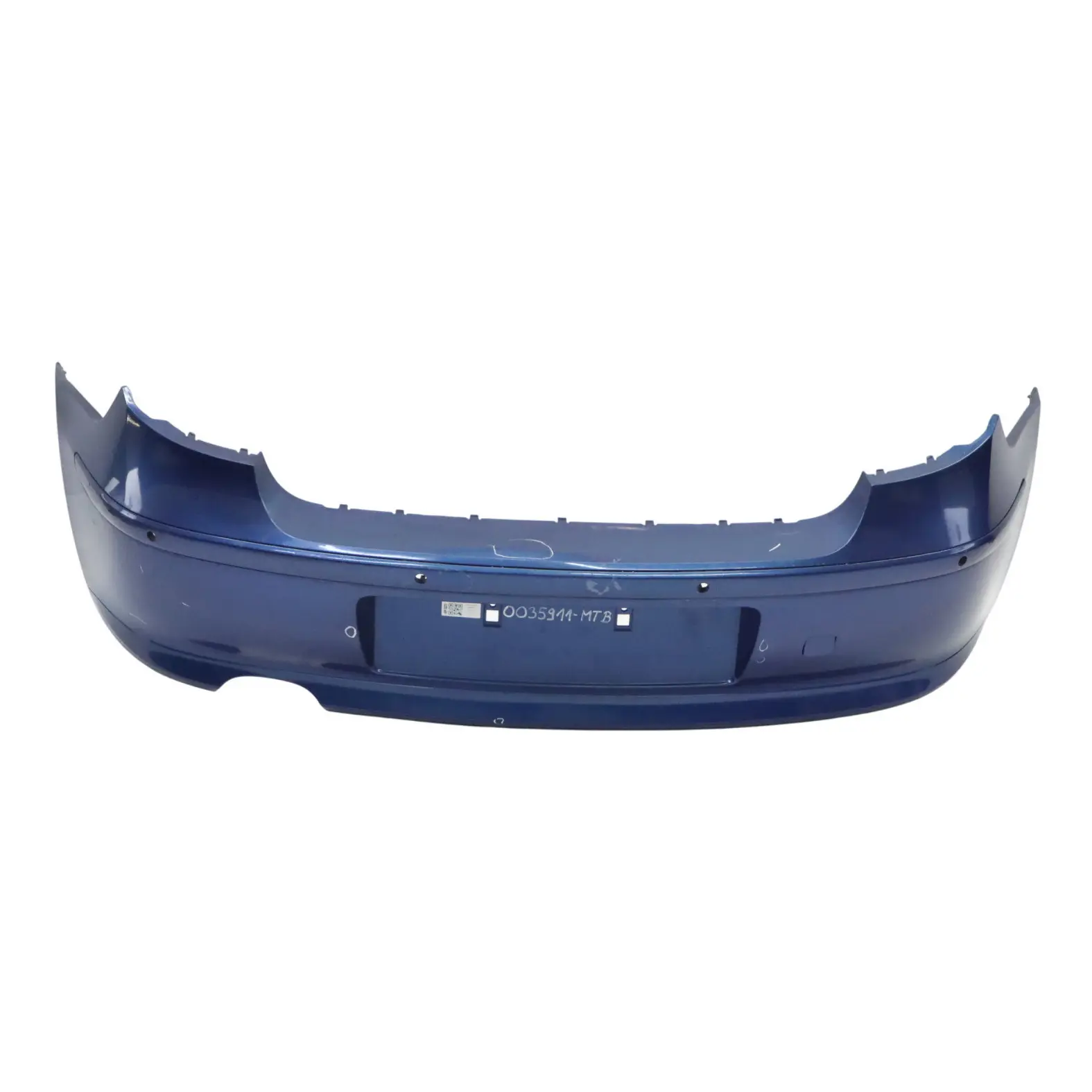 BMW E81 E87 LCI Rear Bumper Trim Panel Montegoblau Blue Metallic - A51