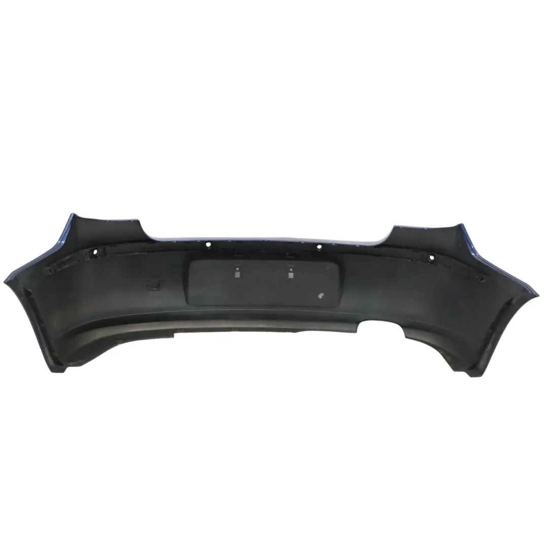 BMW E81 E87 LCI Rear Bumper Trim Panel Montegoblau Blue Metallic - A51 - SKU 0035911-MTB - Part number 0035911