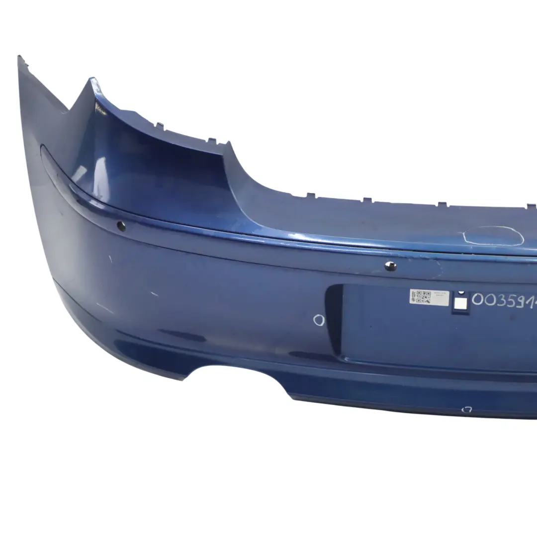 Bumper Trim Panel Montegoblau Blue Metallic - A51 to BMW E81 E87 LCI Rear with Part number 0035911 BMW E81 E87 LCI Rear Bumper Trim Panel Montegoblau Blue Metallic - A51 - SKU 0035911-MTB - Part number 0035911