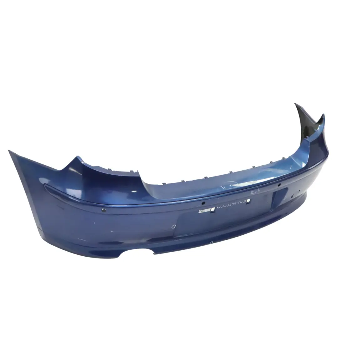 Bumper Trim Panel Montegoblau Blue Metallic - A51 to BMW E81 E87 LCI Rear with Part number 0035911 BMW E81 E87 LCI Rear Bumper Trim Panel Montegoblau Blue Metallic - A51 - SKU 0035911-MTB - Part number 0035911