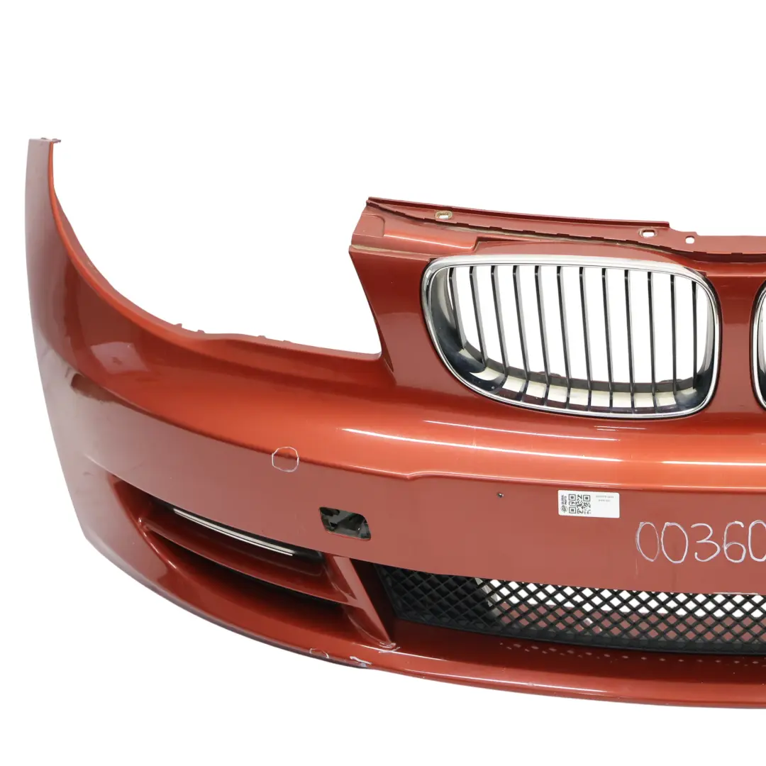 BMW E82 E88 Zderzak Przedni Sedonarot Czerwony Metalik - A79 - SKU 0036079-SED - Numer Części 0036079