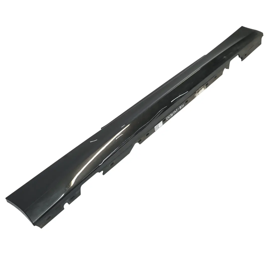 BMW E81 E82 E88 Próg Prawy Black Sapphire Czarny Metalik - 475 - SKU 0036142-BS1 - Numer Części 51770036142