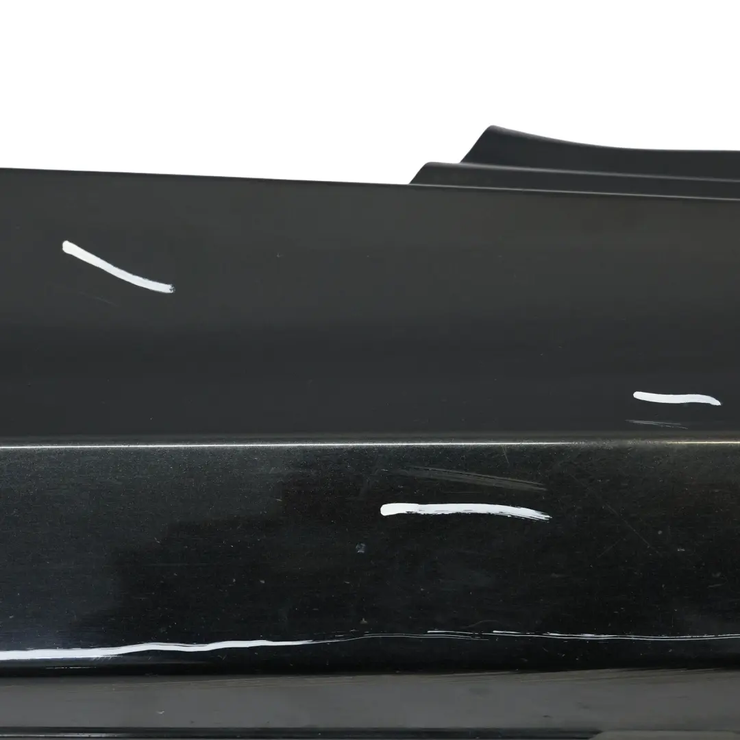 BMW E81 E82 E88 Sill Strip Side Skirt Right O/S Black Sapphire Metallic - 475 - SKU 0036142-BS1 - Part number 51770036142