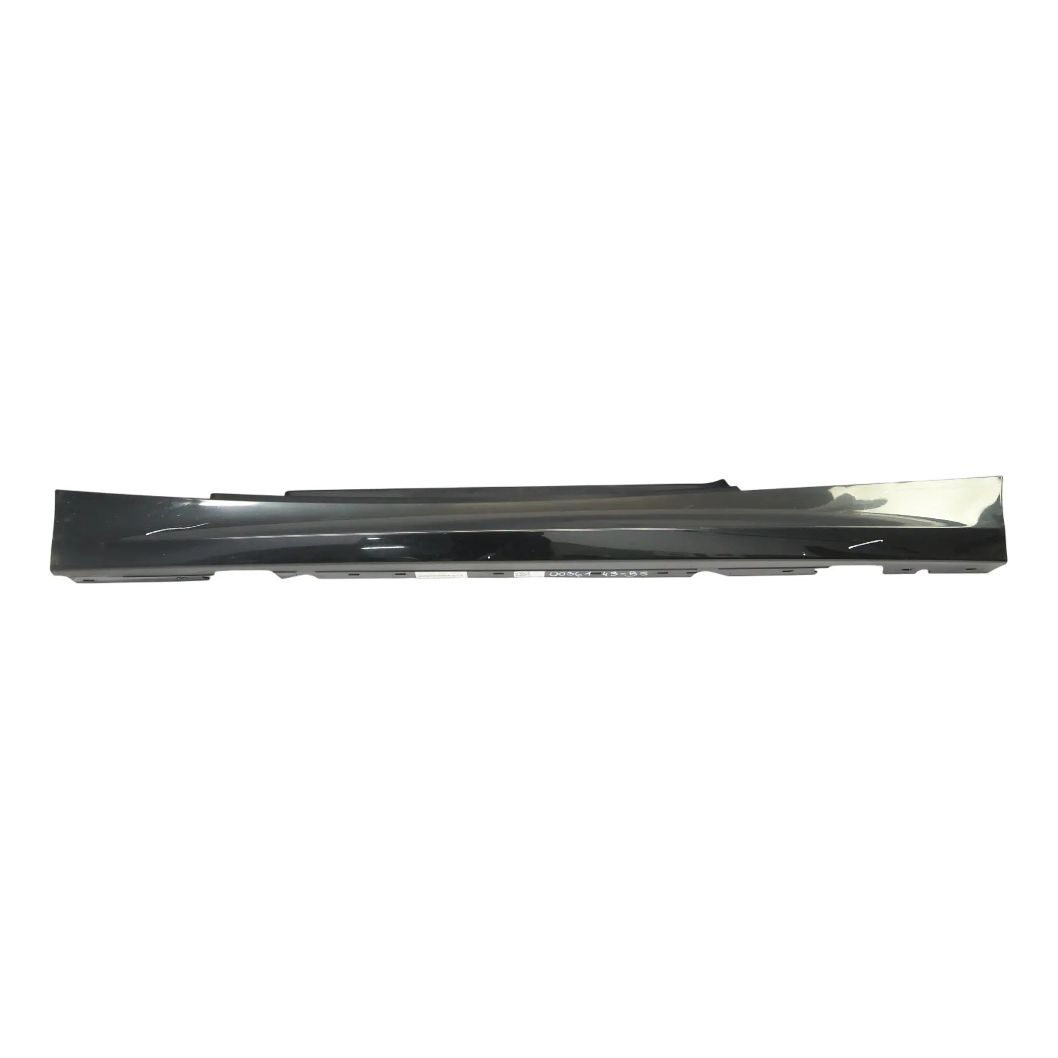 BMW E81 E82 E88 Sill Strip Side Skirt Left N/S Black Sapphire Metallic - 475