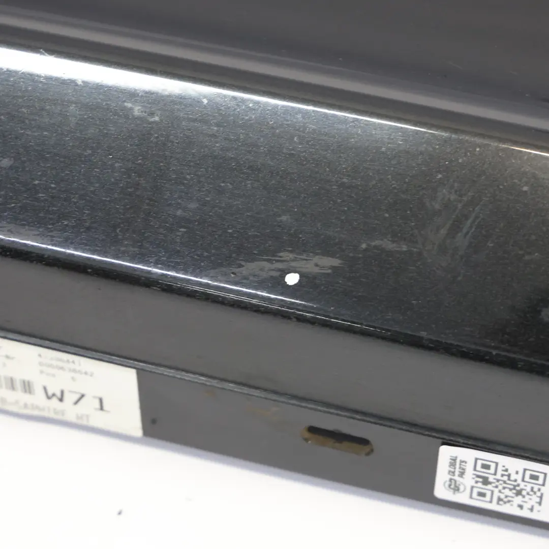 Sill Strip Side Skirt Left N/S Black Sapphire Metallic - 475 to BMW E81 E82 E88 with Part number 0036143 BMW E81 E82 E88 Sill Strip Side Skirt Left N/S Black Sapphire Metallic - 475 - SKU 0036143-BS - Part number 0036143