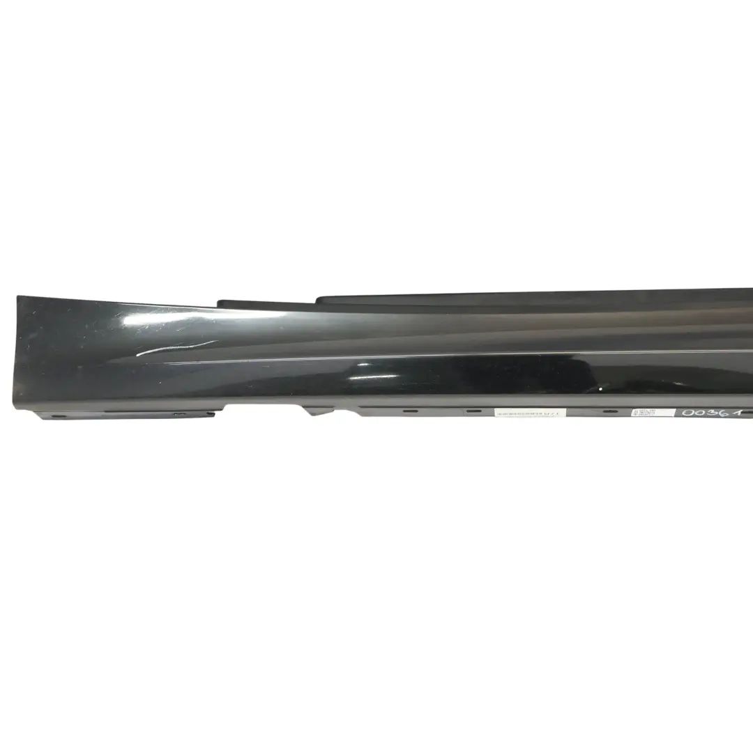 Sill Strip Side Skirt Left N/S Black Sapphire Metallic - 475 to BMW E81 E82 E88 with Part number 0036143 BMW E81 E82 E88 Sill Strip Side Skirt Left N/S Black Sapphire Metallic - 475 - SKU 0036143-BS - Part number 0036143