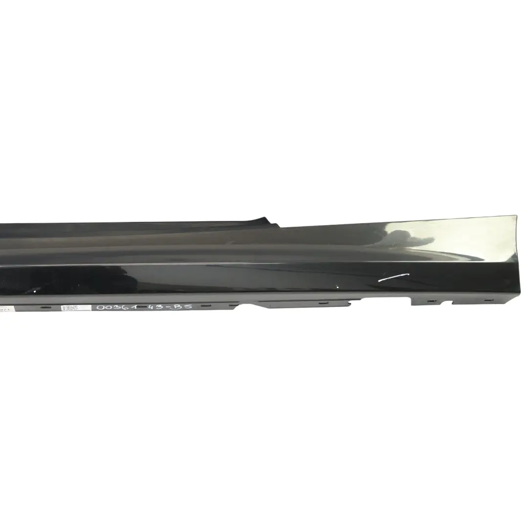BMW E81 E82 Próg Lewy Nakładka Listwa Progowa Black Sapphire 475 - SKU 0036143-BS - Numer Części 0036143