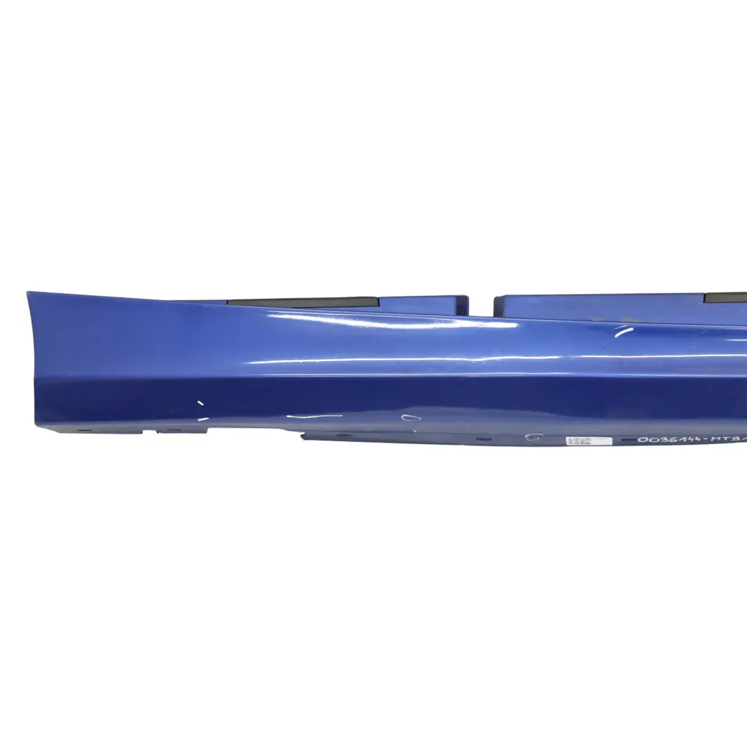 Faldón Lateral Derecho Montegoblau Azul Metalizado - A51 para BMW E87 LCI con número de pieza 0036144 BMW E87 LCI Faldón Lateral Derecho Montegoblau Azul Metalizado - A51 - SKU 0036144-MTB1 - Número de pieza 0036144