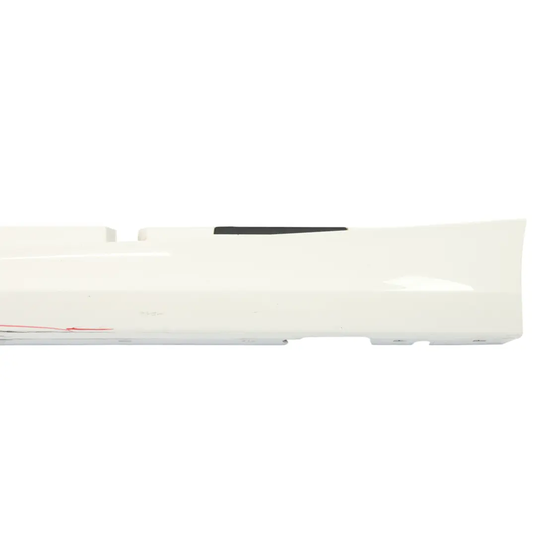 BMW E87 LCI Sill Strip Side Skirt Cover Left N/S Alpinweiss III White - 300 - SKU 0036145-AW1 - Part number 0036145