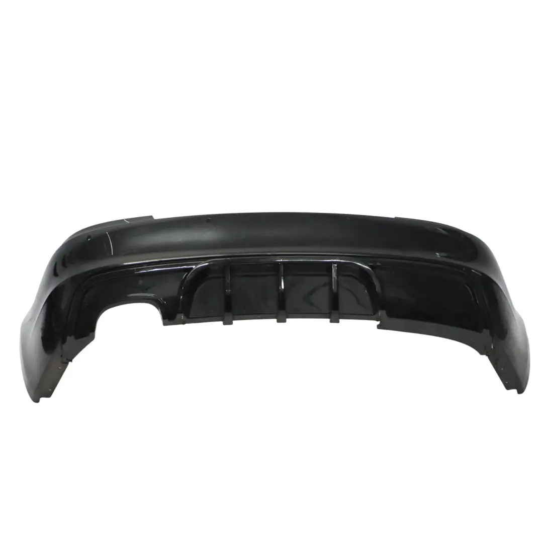Bumper BMW E82 E88 M Sport Trim Panel Black Sapphire Metallic - 475 to Rear with Part number 0036311 Rear Bumper BMW E82 E88 M Sport Trim Panel Black Sapphire Metallic - 475 - SKU 0036311-BS5 - Part number 0036311