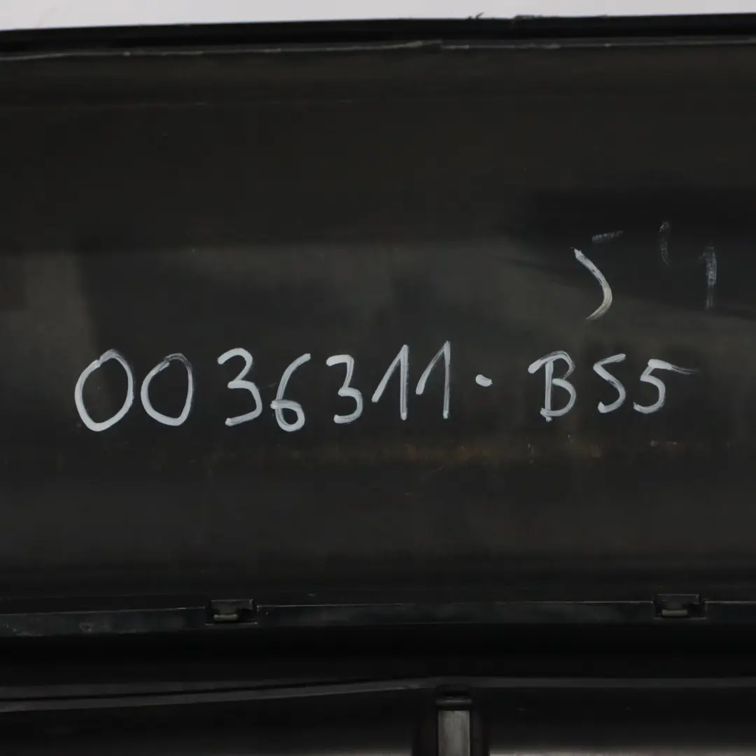 Bumper BMW E82 E88 M Sport Trim Panel Black Sapphire Metallic - 475 to Rear with Part number 0036311 Rear Bumper BMW E82 E88 M Sport Trim Panel Black Sapphire Metallic - 475 - SKU 0036311-BS5 - Part number 0036311