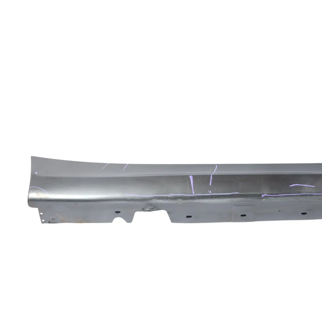 BMW E90 LCI M Sport Sill Strip Side Skirt Right O/S Sparkling Graphite - A22 - SKU 0037230-SG - Part number 0037230
