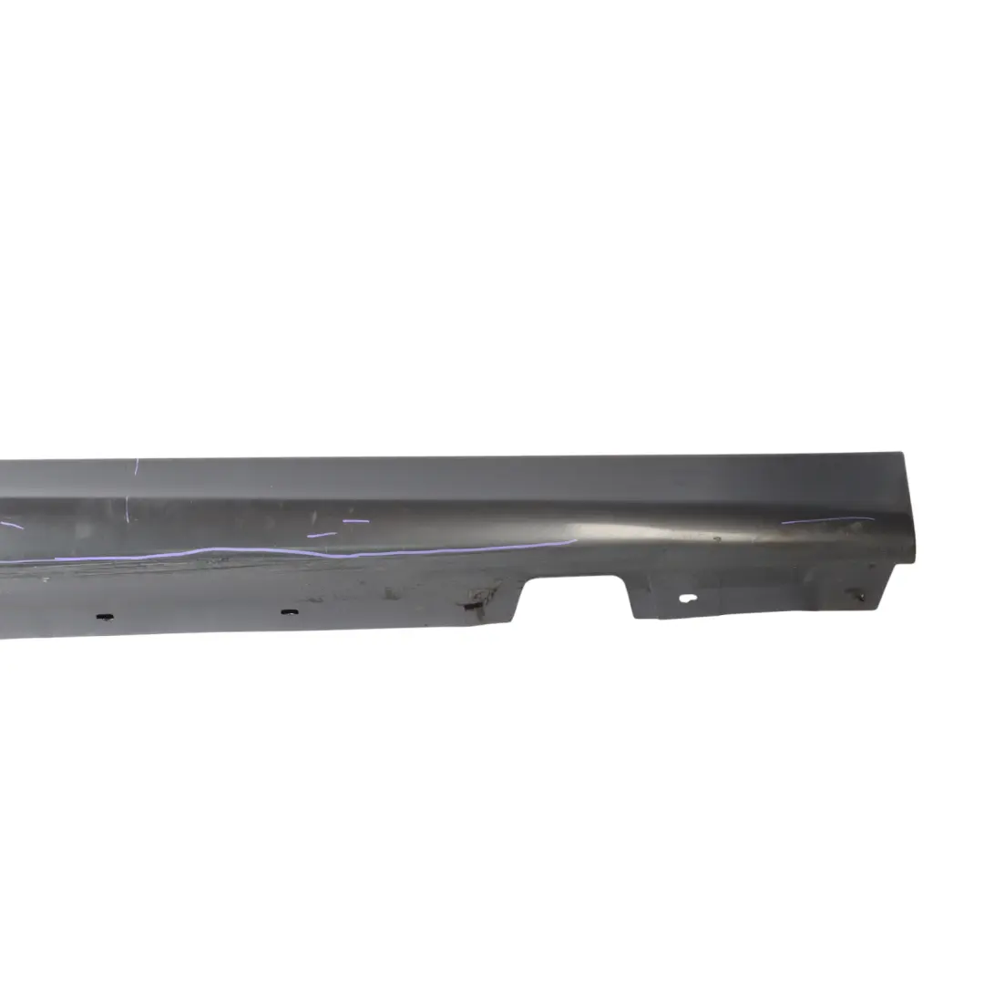 Sill Strip Side Skirt Right O/S Sparkling Graphite - A22 to BMW E90 LCI M Sport with Part number 0037230 BMW E90 LCI M Sport Sill Strip Side Skirt Right O/S Sparkling Graphite - A22 - SKU 0037230-SG - Part number 0037230
